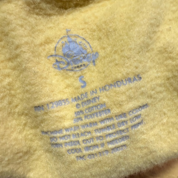 Walt Disney World Retro sweatshirt hoodie - size small, yellow, vintage logo - Picture 6 of 6